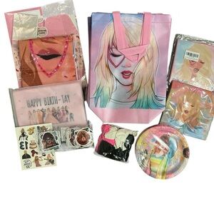 Taylor Swift Eras Birthday Party Bag Balloon Banner Bundle Gift